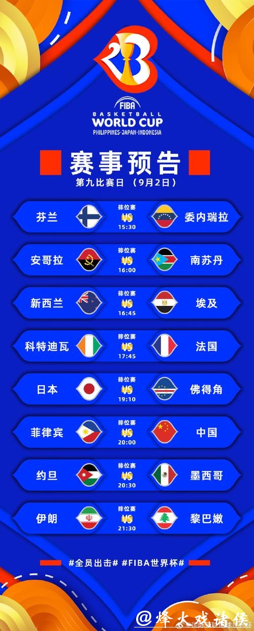 最新2023世界杯直播赛程时间表查询